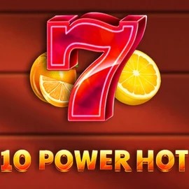 10 Power Hot online game logo by Amusnet Interactive on koningbetscasino.com