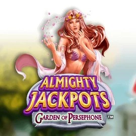 Almighty Jackpots: Garden of Persephone casino game by Novomatic – featured logo at Koning Bet