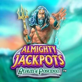 Almighty Jackpots – Realm of Poseidon logo by Novomatic at Koning Bet