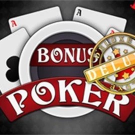 Try Bonus Poker Deluxe - 3 Hands slot by RTG (Reel Time Gaming) on koningbetscasino.com – logo image