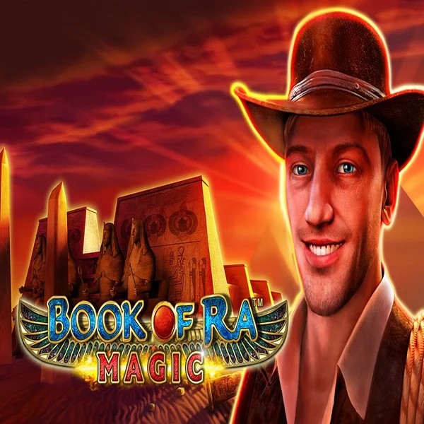 Book of Ra Magic game by Greentube – logo hosted on Koning Bet