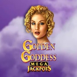 Golden Goddess Megajackpots slot logo by IGT at Koning Bet