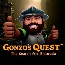 Gonzo's Quest game by NetEnt – logo hosted on Koning Bet