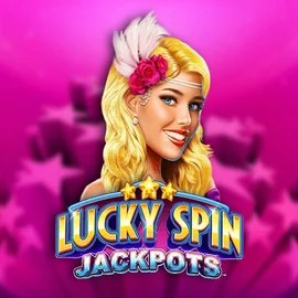Lucky Spin Jackpots by Novomatic, showcased at koningbetscasino.com – game logo
