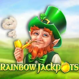 Rainbow Jackpots game by Red Tiger Gaming – logo hosted on Koning Bet