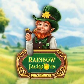 Rainbow Jackpots Megaways logo by Red Tiger Gaming Koning Bet