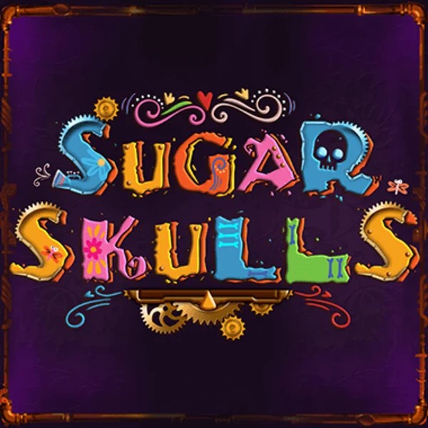 Sugar Skulls logo by Booming Games at Koning Bet