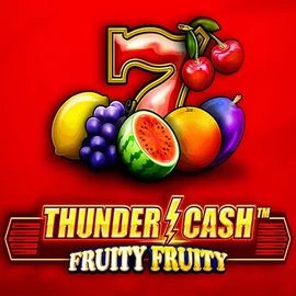 Official Slots logo: Thunder Cash Fruity Fruity by Novomatic at Koning Bet